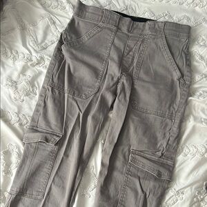 Women's Gray Cargo Pants
